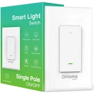 Smart Wi-fi Light Switch Works With Alexa & Google, Single-pole, No Hub Needed. Fixed Price $20.15.