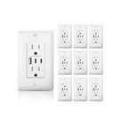 Usb Wall Outlets, 6.0 Amp 30W Electrical Receptacle With Type & .... Fixed Price $131.31.