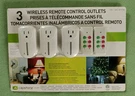 Nos Capstone Wireless Control Combo Set (3 Outlets + 2 Remotes). Fixed Price $17.50.