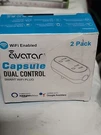 2 Pack Avatar Controls Capsule Smart Wi-fi Plugs Dual Outlets Works Alexa. Fixed Price $13.65.