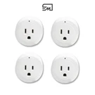 Wi-fi Smart Plug Sockets 4 Pack Compatible With Amazon Alexa & Google Assistant. Fixed Price $22.99.