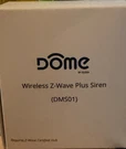 New Dome Home Automation Wireless Z-wave Battery-powered Security White DMS01. Fixed Price $17.99.
