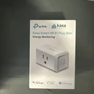 Tp-link Kasa Smart Wi-fi Mini Plug With Energy Monitoring- White 15A KP-115 New. Fixed Price $10.00.