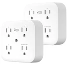 Kmc Smart Tap Mini 2-PACK, 4-OUTLET Wall Mounted Plug Adapter, 3. Fixed Price $31.44.