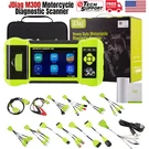 Jdiag M300 Motorcycle Diagnostic Full Version OBD2 Scanner Fault Code Read/clear. Fixed Price $157.55.