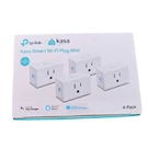 Tp-link Kasa Smart Wi-fi Plug Mini 4-PACK EP10P4 White 15A Alexa Google Home. Fixed Price $24.95.