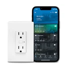 Eaton WFTRCR15-W Wi-fi Alexa Receptacle Smart Duplex Outlet White 15A 125V Wifi. Fixed Price $9.50.