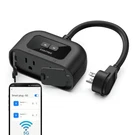 5GHZ Outdoor Smart Plug Waterproof IP44, Wifi Outlet With 2 Independe. Fixed Price $19.49.