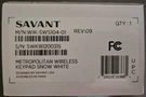 Savant Wireless Keypad With Dimmer & 5 Buttons -- WIK-SWS104-01 Snow White. Fixed Price $88.99.