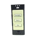 Lutron ST-3B-I-BI Homeworks Scene Custom Keypad (biscuit) E256. Fixed Price $15.07.