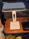 Aura Qi Mood Light / Desk Lamp Phone Charger, Clock, Alarm Adjusts.. Fixed Price $60.00.
