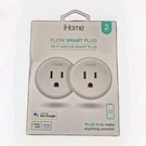 Ihome Smart Plug Works With Alexa And Google Home, App Control, 10 Amps - 2 Pack. Fixed Price $10.00.