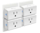Kasa Smart Wi-fi Plug Mini Outlet 4-PACK White Alexa Google. Fixed Price $28.99.