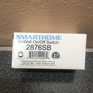 Insteon Smart Labs Wall On/off Switch 2876SB. Fixed Price $39.99.