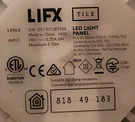 Lifx Tile Wi-fi Multicolor Changing Alexa Enabled Modular Light Panel. Fixed Price $29.00.