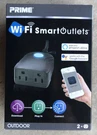 Prime Wifi Smart Outdor Outlet 2X Brand New Free Shipping. Fixed Price $19.99.