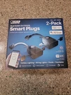 Feit Electric Dual Grounded Outlet Outdoor Smart Plugs Remote Access 2 Pack. Fixed Price $24.99.