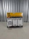 New Indoor Wireless Remote Control Plug-in Outlet 3 Pack W/ 80 Ft. Range Sealed. Fixed Price $18.95.