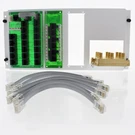 Leviton 47607-AHT White Modular Distribution Board & Home Telephone Video Panel. Fixed Price $52.24.