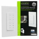 Ge Enbrighten Z-wave Plus Quad Scene Portable Wireless Remote 34176 908.4/916MHZ. Fixed Price $33.24.