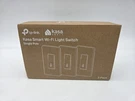 Tp-link HS200P3 Kasa Smart Wi-fi Light Switch Single Pole 100-120V 50/60. Fixed Price $29.99.