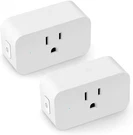 Linganzh Smart Plug 2 Pack, Mini Wifi Socket Compatible With Alexa Echo Go. Fixed Price $23.40.