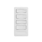 XP4A-W-NS New Style Button Keypad, 3 On/off, Sequenced Codes, 1 On/all. Fixed Price $14.99.