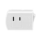 Leviton Plug-in Rocker Switch 13A Double Pole White Tap Adapter 1PK. Fixed Price $10.00.