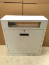 Extron Mlm-wb+ White Lockable Metal Wall Box 4U Rack Av Cabinet Flip-down. Fixed Price $244.97.