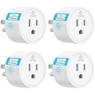 Eightree Pk Smart Plugs That Work With Alexa, White Model: ET01A-4. Fixed Price $24.99.