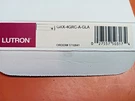 Lutron GRX-4GRC-A-GLA Grafik Eye Replacement Cover, Finish-gloss, Light Almond. Fixed Price $49.00.