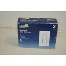 Leviton 6672-3PW Decora Sureslide Dimmer Switch White Pack Led Incandescent. Fixed Price $19.99.