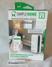 Simple Home XWS7-1001-WHT Smart Controlled Wi-fi Wall Outlet New. Fixed Price $15.99.