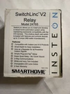Insteon Smarthome Relay On/off Switch Inc V2 2476S - White Open Box. Fixed Price $42.00.
