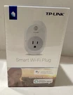 Tp Link Smart Wi-fi Plug Compatible W/ Alexa + Google Assistant **new**. Fixed Price $14.99.