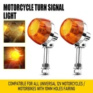 2X 10MM Universal Motorcycle Indicator Turn Signal Tail Light Amber Halogen. Fixed Price $15.99.