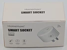 Smart Wifi Socket 2PC Mini Type Homemaxs Remote Switch Timing Voice Control. Fixed Price $11.95.