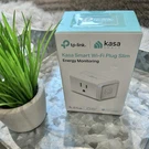 Tp-link Kasa Smart Wi-fi Plug Slim With Energy Monitoring White 15A (KP-115). Fixed Price $12.99.
