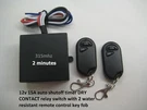 12V 15A 315MHZ Minutes Auto Shutoff Relay Switch With Remote Control TP100-2. Fixed Price $24.00.