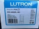 Lutron RRD-W6BRL-WH White Radiora 2 Seetouch Keypad Button Raise New In Box. Fixed Price $249.99.