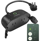 Outdoor Plug Wi-fi Outlet, Individual Sockets Smart With IP64 Waterpro. Fixed Price $37.99.
