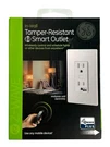 Ge In-wall Tamper-resistant Ez Smart Outlet ZW1002 Z-wave Plus New. Fixed Price $28.69.