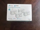 Kasa Smart Plug Mini 15A, Home Wi-fi Outlet, 4-PACK (EP10P4). Fixed Price $39.99.