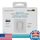 Leviton Decora Smart Switch Z-wave Technology DZ15S-R52 White Ivory And Light. Fixed Price $52.94.