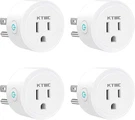 Smart Plug 4 Pack, Alexa & Google Home Compatible, No Hub Required, Remote Contr. Fixed Price $36.57.