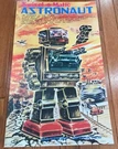 Vintage Swivel-o-matic Astronaut Japan Tin Toy Robot Box Art Poster Sign !!. Fixed Price $16.99.