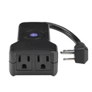 Smart Yard Plug Outdoor-rated Wi-fi 3-PRONG 2-OUTLETS Amazon Alexa/google Asst,. Fixed Price $36.90.