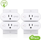 Smart Plug,wp Six, 16A Only Supports 2.4GHZ Wi-fi (pack Of 4) Used (scratch,mark. Fixed Price $18.95.