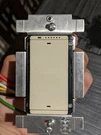Savant Metropolitan Dimmer- Light Almond WID-SWS102-00. Fixed Price $54.99.