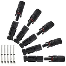 10PCS IP67 Waterproof Solar Panel Cable 5 Pairs Pv Connectors.... Fixed Price $13.16.